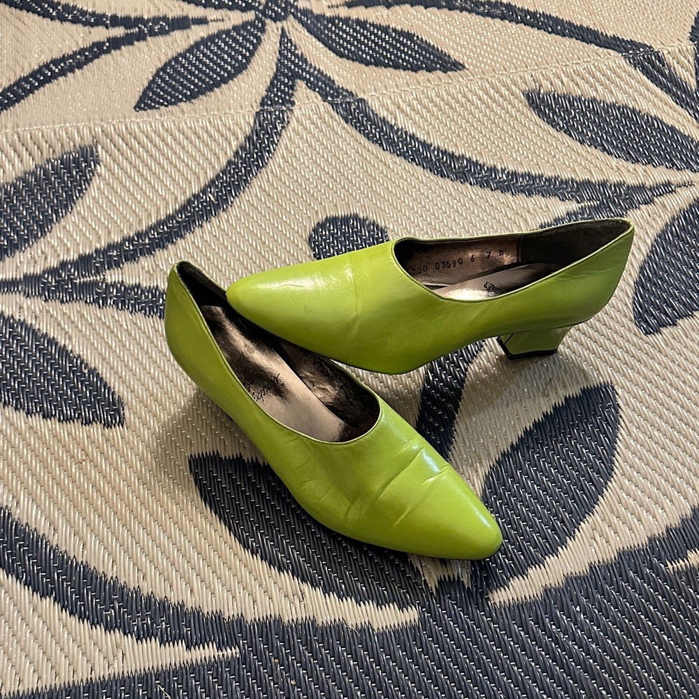 Rush Hour Express Vibrant Green Women's Heels
